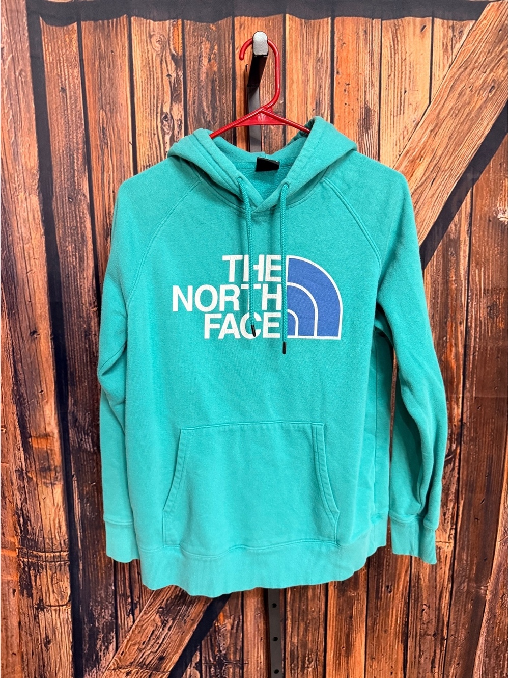 The North Face Women's Medium Teal Hoodie Sweatshirt
